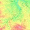 Carte topographique 79200, altitude, relief