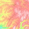 Carte topographique São João da Lagoa, altitude, relief