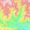 Carte topographique Laghmân, altitude, relief
