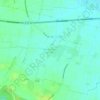 Carte topographique Bouzonville-aux-Bois, altitude, relief
