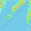 Carte topographique Владивостокский городской округ, altitude, relief