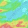 Carte topographique Raglan White Lake, altitude, relief