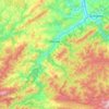 Carte topographique Devrek, altitude, relief