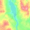 Carte topographique McGregor Lake, altitude, relief