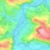 Carte topographique Saint-Rémy, altitude, relief