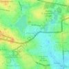 Carte topographique 560008, altitude, relief