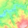 Carte topographique Saint-Denis-sur-Coise, altitude, relief