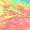 Carte topographique Tokat, altitude, relief