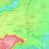 Carte topographique 91630, altitude, relief