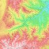 Carte topographique 66360, altitude, relief