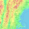 Carte topographique Silvio O. Conte National Fish And Wildlife Refuge, altitude, relief
