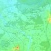 Carte topographique Engden, altitude, relief