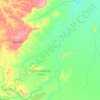 Carte topographique Nova Nazaré, altitude, relief