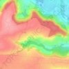 Carte topographique Cerseuil, altitude, relief