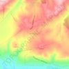 Carte topographique Buldukpınarı Mahallesi, altitude, relief