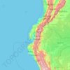 Carte topographique Ecuador, altitude, relief