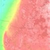 Carte topographique Day County, altitude, relief