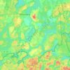 Carte topographique 17255, altitude, relief