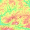 Carte topographique 56500, altitude, relief