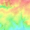 Carte topographique Fresnoy-en-Thelle, altitude, relief