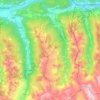 Carte topographique Forstau, altitude, relief
