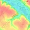 Carte topographique Dominois, altitude, relief