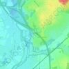Carte topographique Horst, altitude, relief