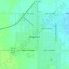 Carte topographique Hugoton, altitude, relief