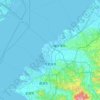 Carte topographique Kisarazu, altitude, relief