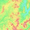 Carte topographique 71220, altitude, relief