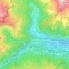 Carte topographique Jaillons, altitude, relief