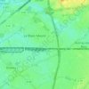 Carte topographique Le Blanc-Mesnil, altitude, relief