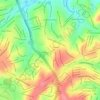 Carte topographique Floramar, altitude, relief