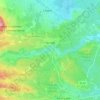 Carte topographique Terrats, altitude, relief
