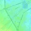 Carte topographique Elmansoura Nord, altitude, relief
