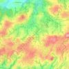 Carte topographique La Chapelle-Neuve, altitude, relief