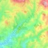 Carte topographique Chambost-Longessaigne, altitude, relief