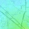 Carte topographique West Croydon, altitude, relief