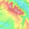 Carte topographique Benney, altitude, relief