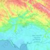 Carte topographique Communauté de communes Sud-Vendée-Littoral, altitude, relief