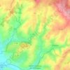 Carte topographique Sainte-Céronne-lès-Mortagne, altitude, relief