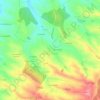 Carte topographique Miramont-Latour, altitude, relief