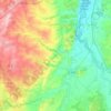 Carte topographique 03500, altitude, relief