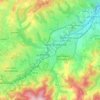 Carte topographique 42400, altitude, relief