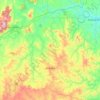Carte topographique Aracatu, altitude, relief