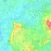 Carte topographique Ballon-Saint Mars, altitude, relief