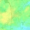 Carte topographique Holton le Clay, altitude, relief