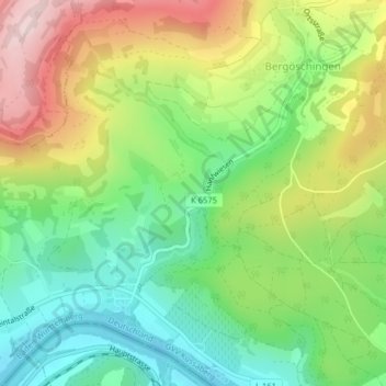 Carte topographique 79801, altitude, relief