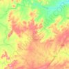 Carte topographique Casserengue, altitude, relief