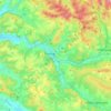 Carte topographique Feldstein, altitude, relief